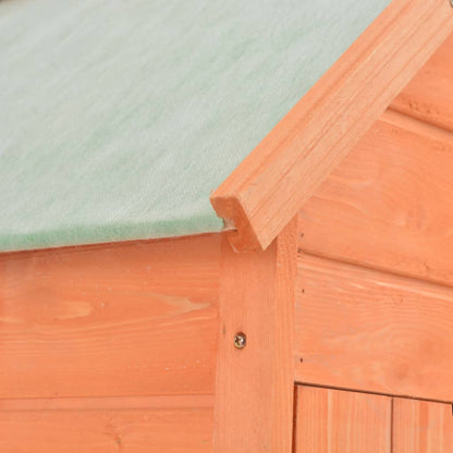 Hageskjul 71x60x213 cm tre