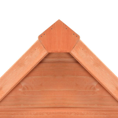 Hageskjul 71x60x213 cm tre