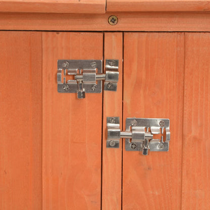 Hageskjul 120x50x91 cm tre