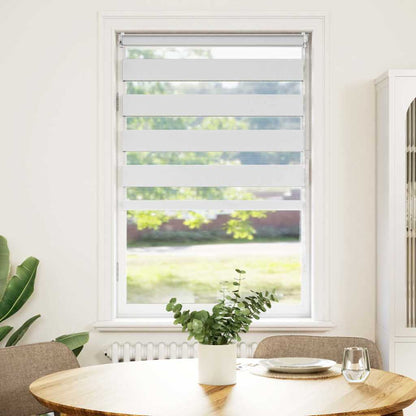 Zebra Gardiner  70 x 120 cm Hvit