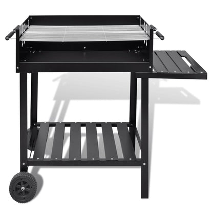 BBQ Stand barbeque grill med 2 hjul