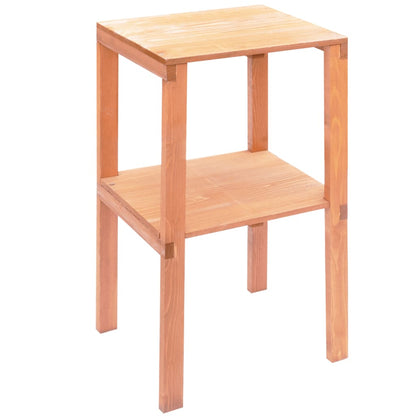 Hageskur av tre med stort oppbevaringsrom