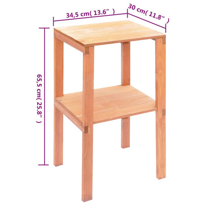 Hageskur av tre med stort oppbevaringsrom