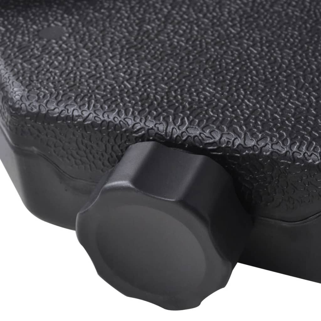 Hageparasoll i aluminium med bærbar fot grønn