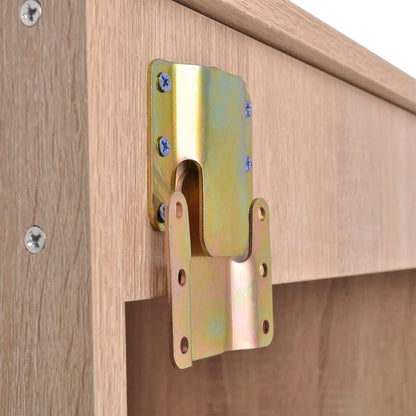 11 deler Baderomsmøblersett med servant og kran Beige