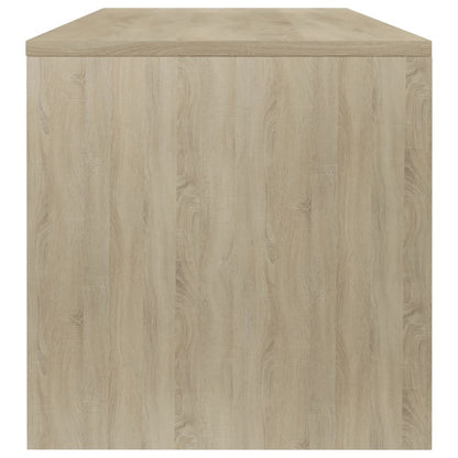 Salongbord sonoma eik 100x40x40 cm konstruert tre