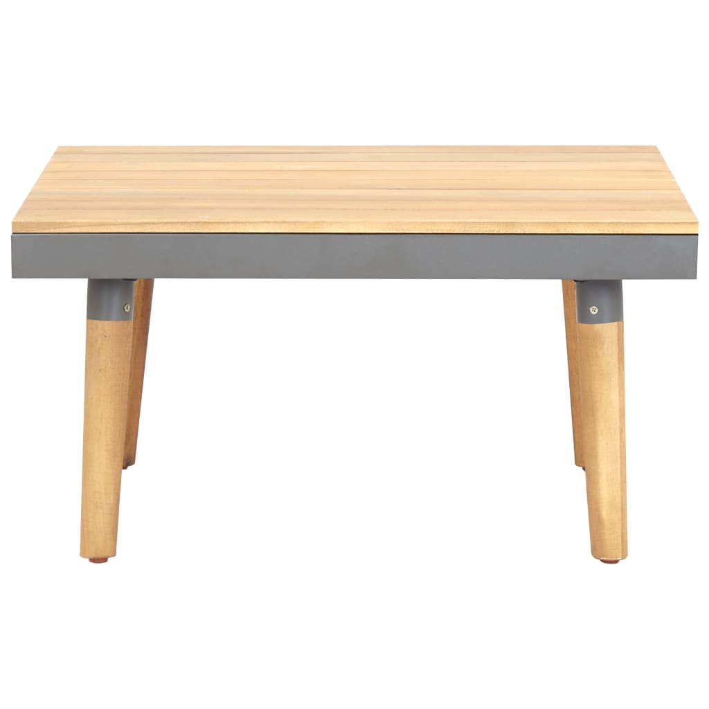 Hagesalongbord 60x60x31,5 cm heltre akasie