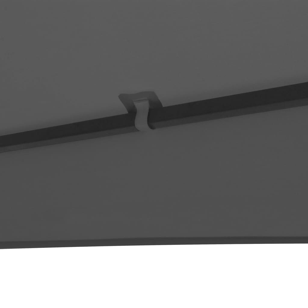 Hagepaviljong 323x275x265 cm antrasitt