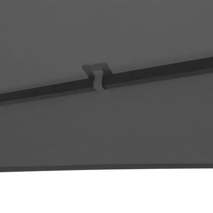 Hagepaviljong 323x275x265 cm antrasitt