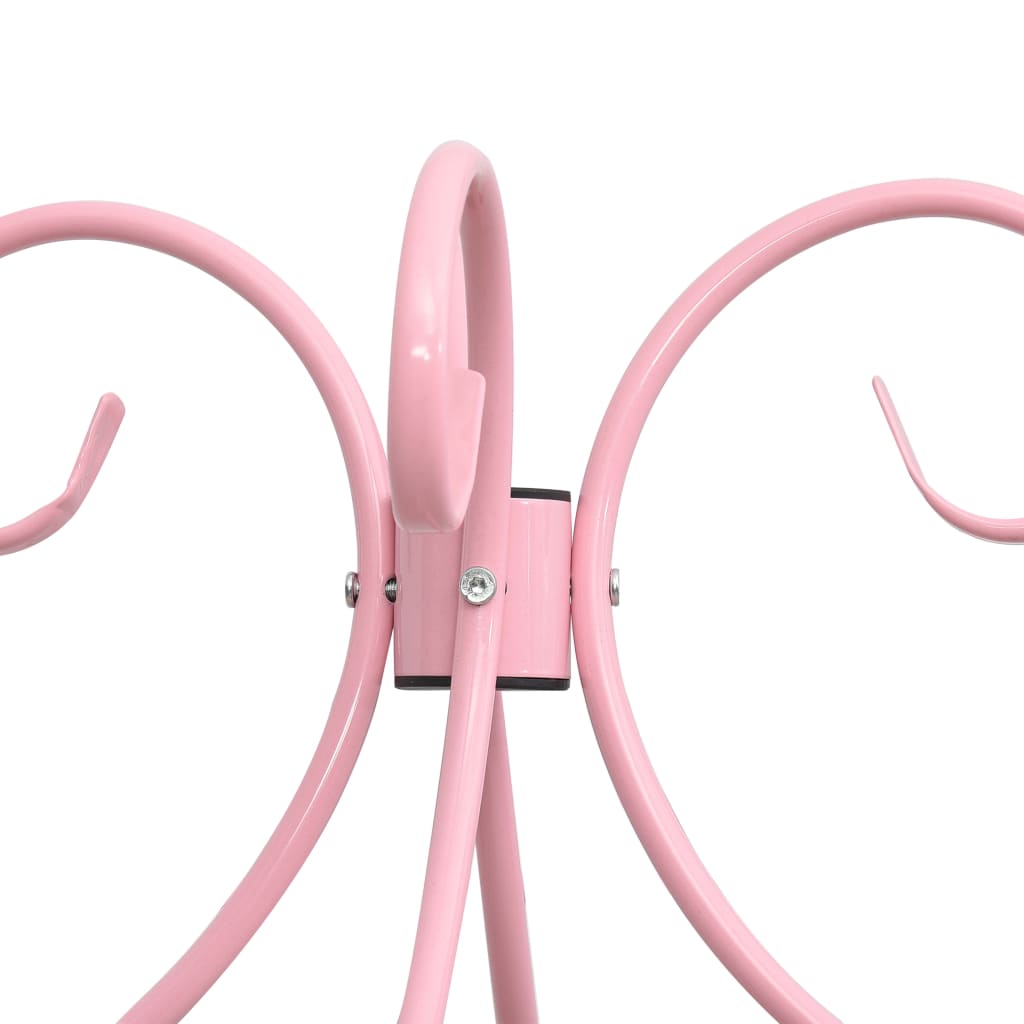 Himmelsengeramme rosa metall 160x200 cm