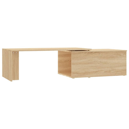 Salongbord sonoma eik 150x50x35 cm konstruert tre