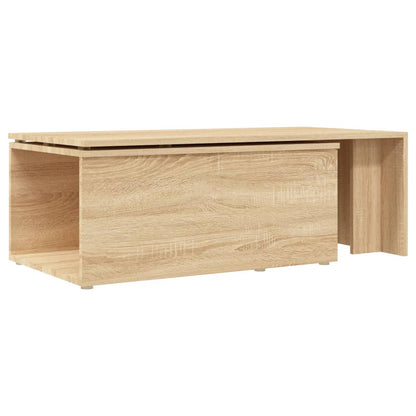 Salongbord sonoma eik 150x50x35 cm konstruert tre