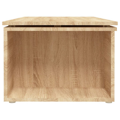 Salongbord sonoma eik 150x50x35 cm konstruert tre