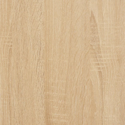 Salongbord sonoma eik 150x50x35 cm konstruert tre
