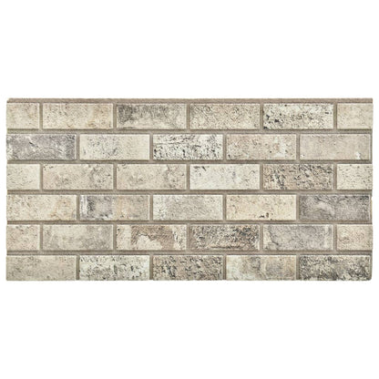 3D veggpaneler med sandfarget mursteindesign 10 stk EPS