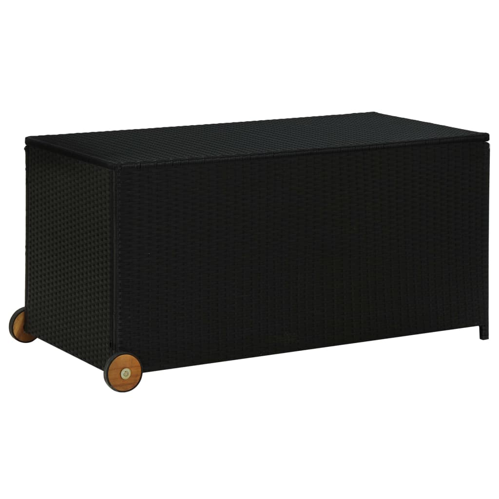 Hageboks svart 120x65x61 cm polyrotting