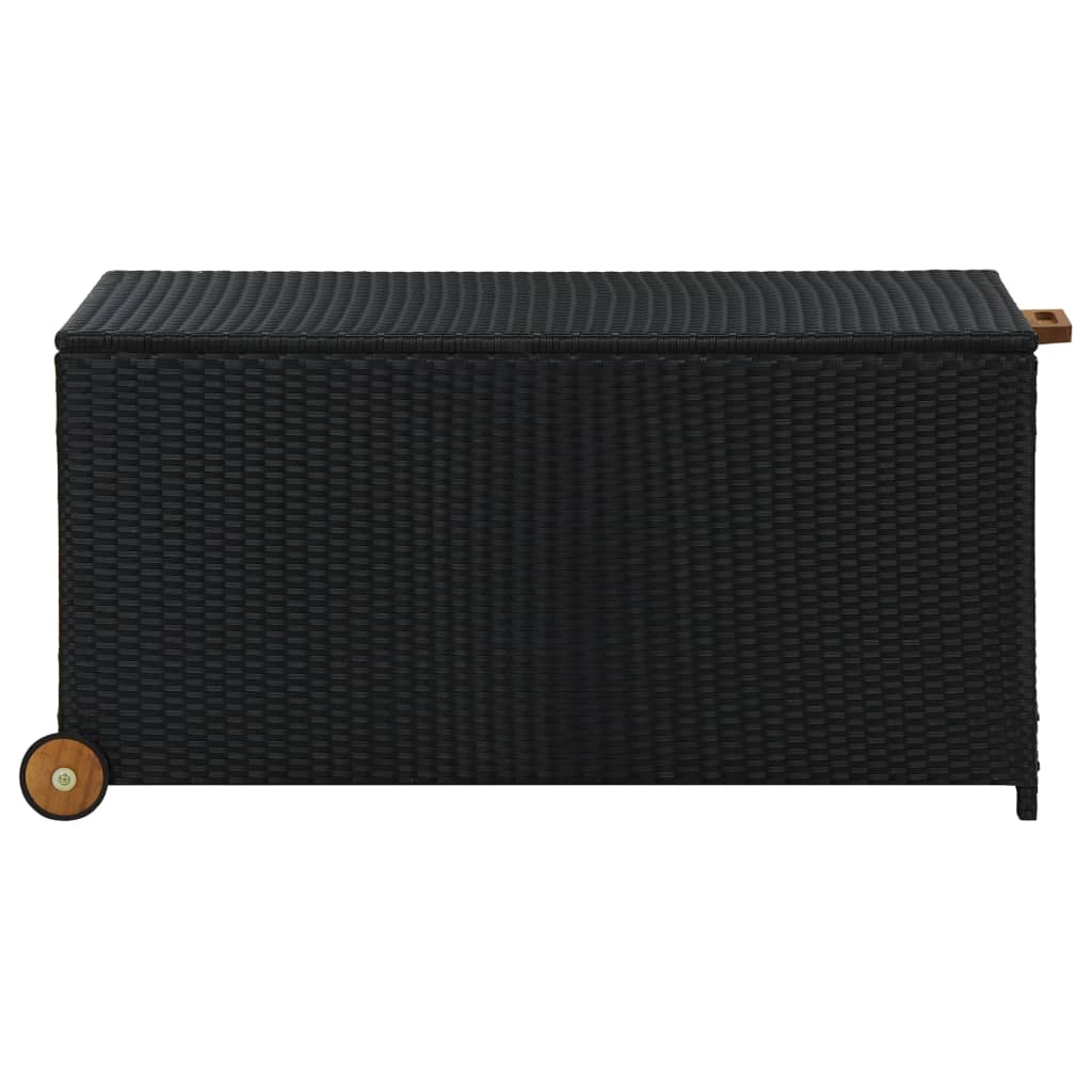 Hageboks svart 120x65x61 cm polyrotting