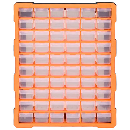 Sortimentskap med 60 skuffer 38x16x47,5 cm