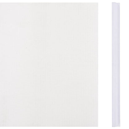 Hageskjerm PVC 70x0,19 m hvit