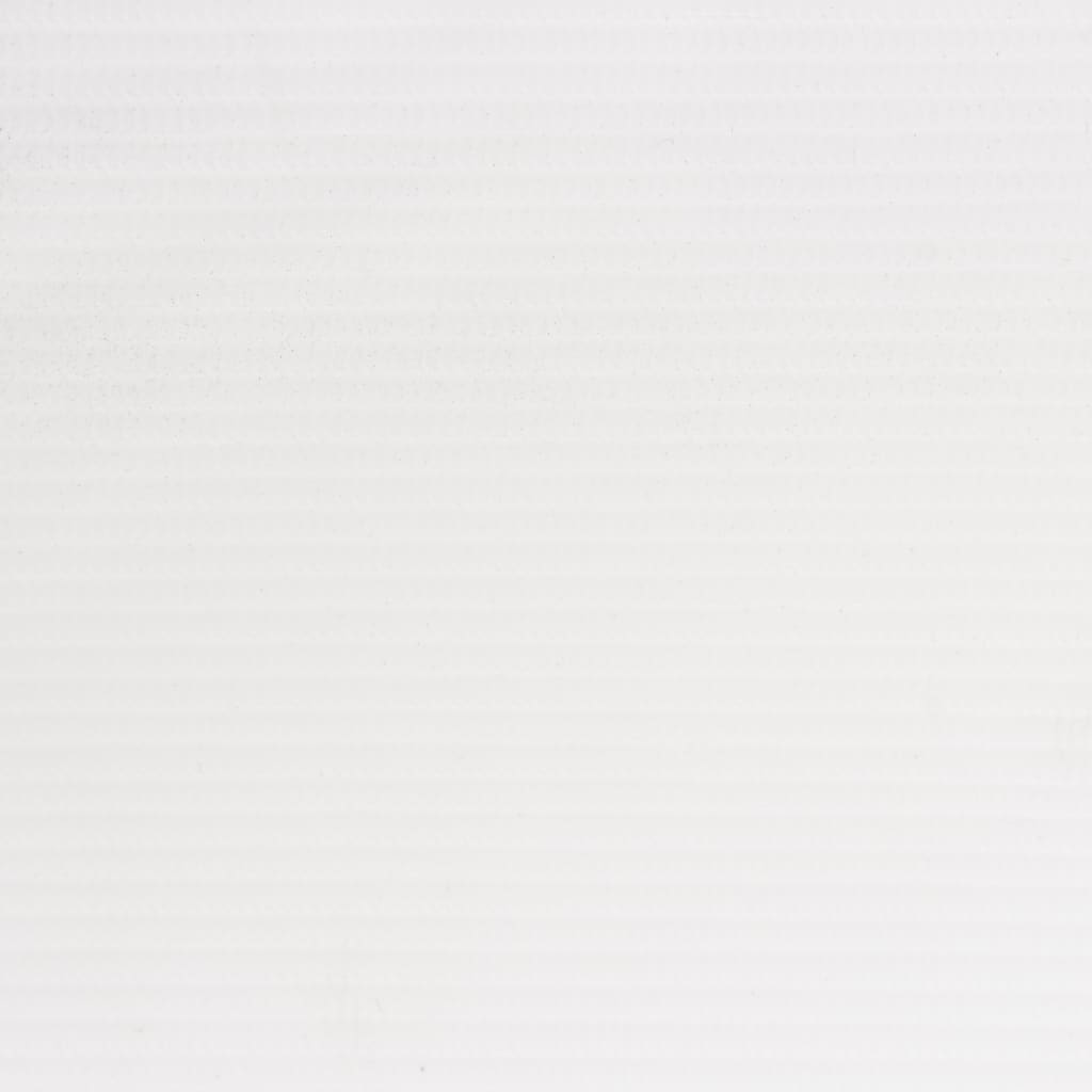 Hageskjerm PVC 70x0,19 m hvit