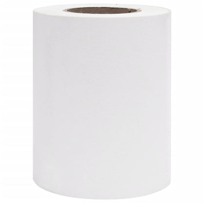 Hageskjerm 4 stk PVC 35x0,19 m hvit