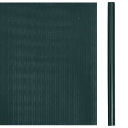 Hageskjerm 4 stk PVC 35x0,19 m matt grønn
