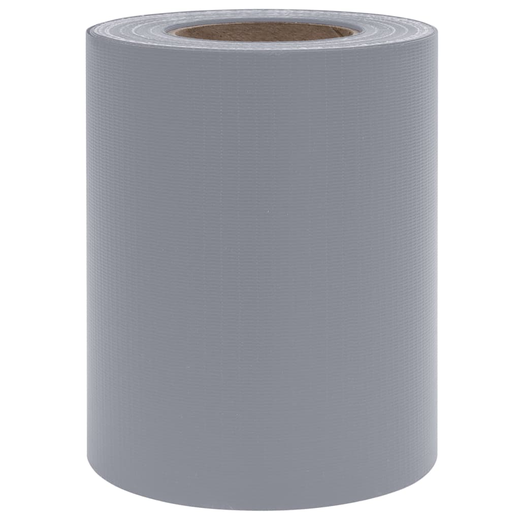 Hageskjerm PVC 35x0,19 m matt lysegrå