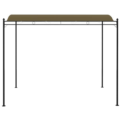 Hagemarkise 3x2,4 m gråbrun 180 g/m²