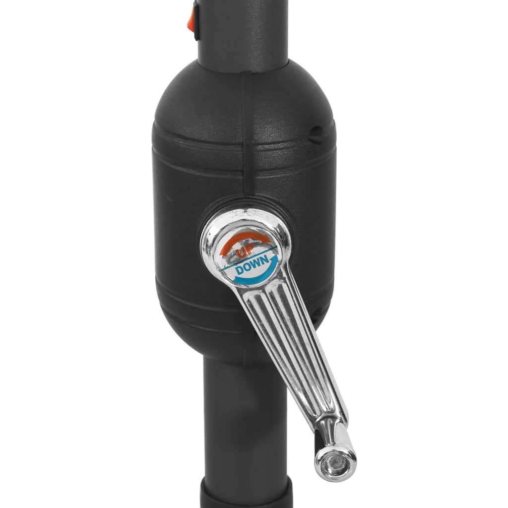 Hageparasoll med LED-lys 400 cm vinrød