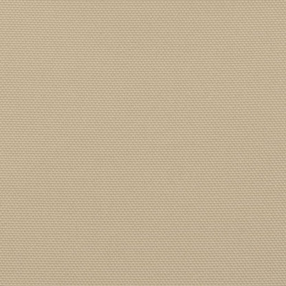 Solseil oxfordstoff trekantet 3x4x4 m beige