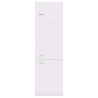 Skap for kjøkkenskap "Lyon" hvit 60x57x207 cm konstruert tre