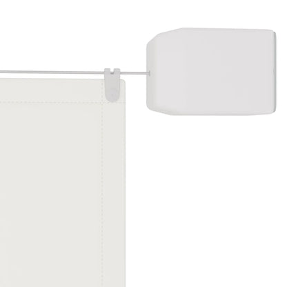 Vertikal markise hvit 60x360 cm oxfordstoff