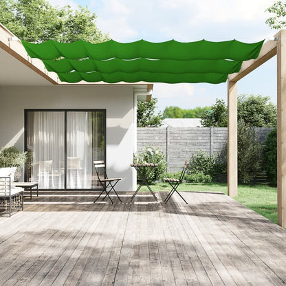 Vertikal markise lysegrønn 60x800 cm oxfordstoff