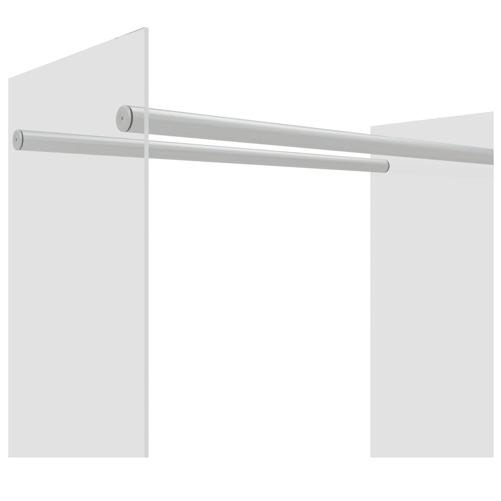 Vedstativ gjennomsiktig 80x35x100 cm herdet glass