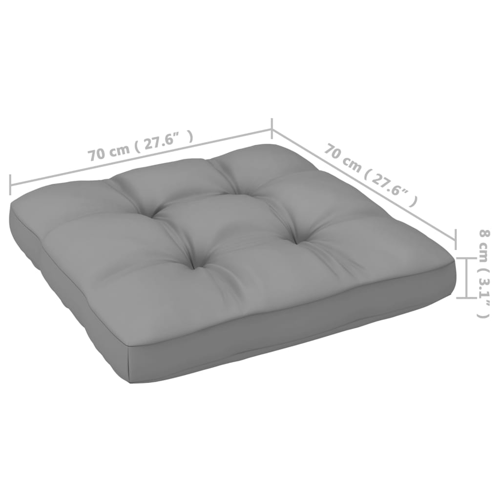 Hagesofagruppe med puter 4 deler heltre furu