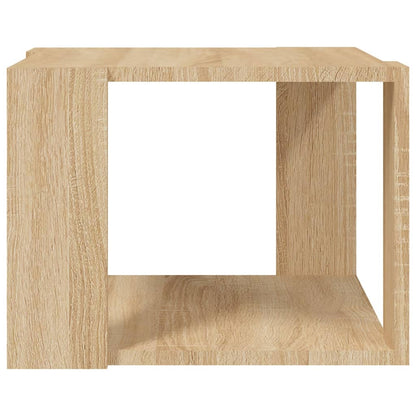 Salongbord sonoma eik 40x40x30 cm konstruert tre