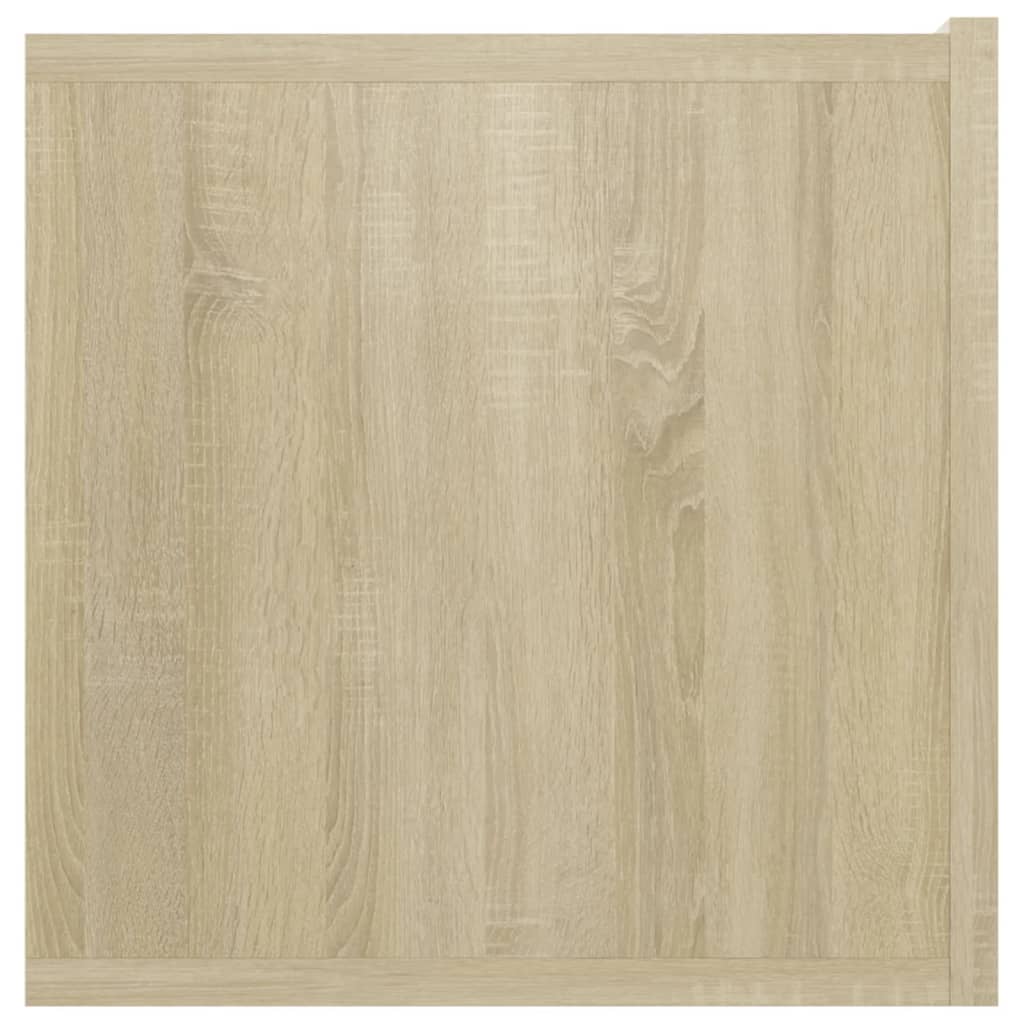 Hengende TV-benk sonoma eik 60x30x30 cm