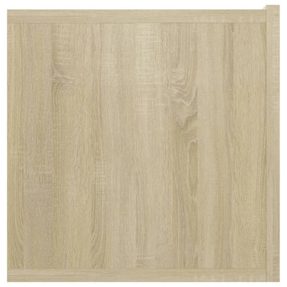 Hengende TV-benk sonoma eik 60x30x30 cm