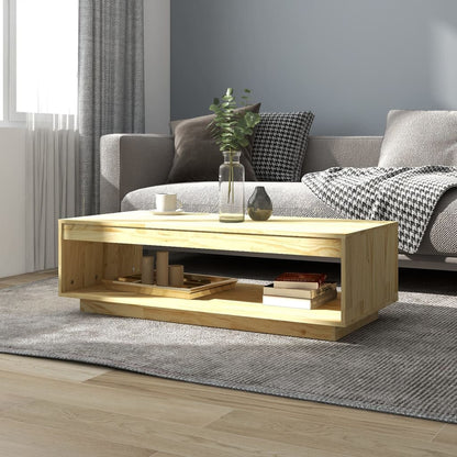Salongbord 110x50x33,5 cm heltre furu