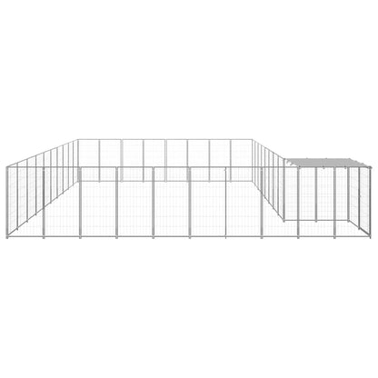 Hundegård sølv 25,41 m² stål