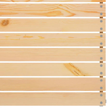 2-seters hagesofa heltre furu