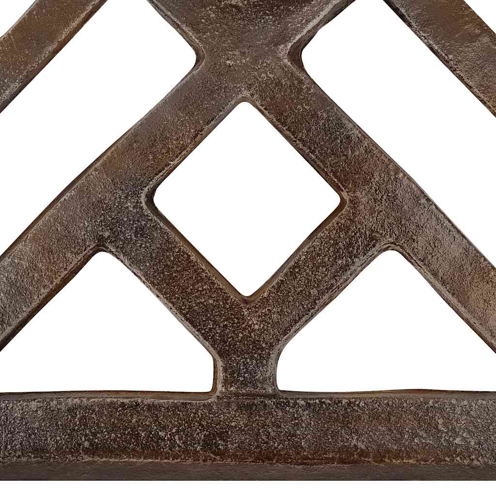 Parasollbase bronse 44x44x31 cm støpejern