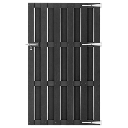 Hageport WPC 100x180 cm grå