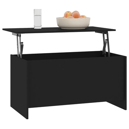 Salongbord svart 102x55,5x52,5 cm konstruert tre