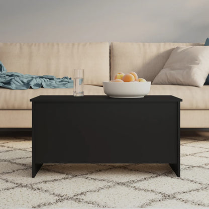 Salongbord svart 102x55,5x52,5 cm konstruert tre