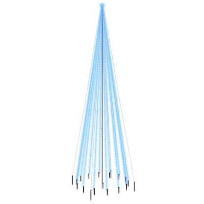 Juletre med bakkeplugg blå 1134 lysdioder 800 cm