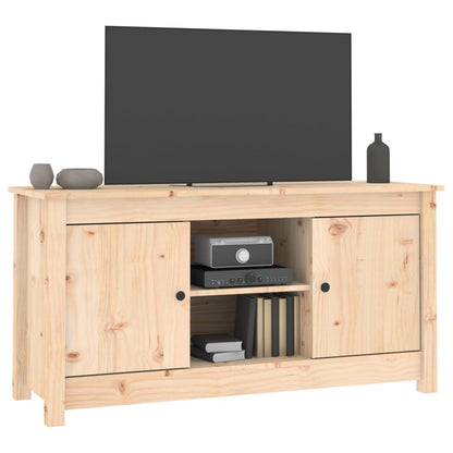 TV-benk 103x36,5x52 cm heltre furu