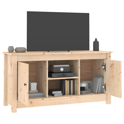 TV-benk 103x36,5x52 cm heltre furu