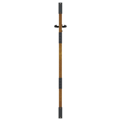 Hageport 85x125 cm cortenstål firkantet design