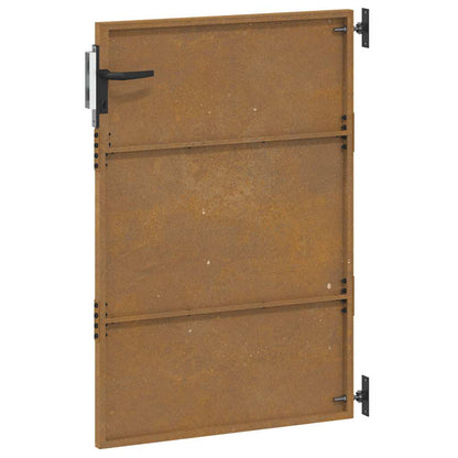 Hageport 85x125 cm cortenstål
